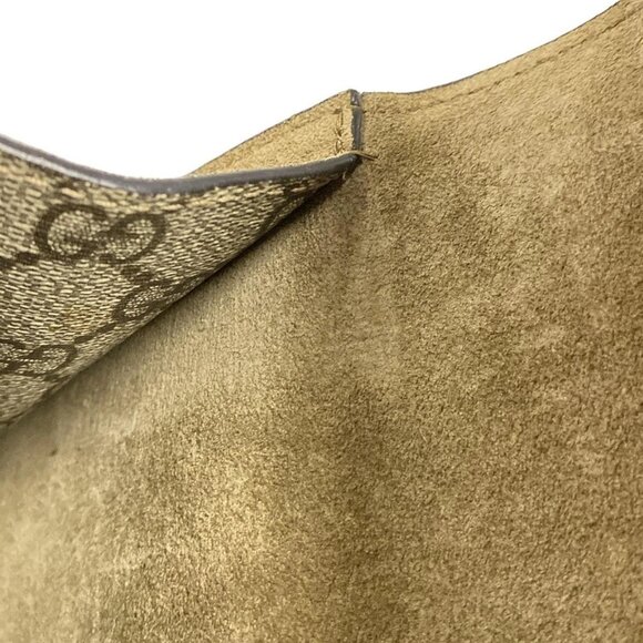 Auth GUCCI Dionysus /GG Supreme 421970 Beige Ebony PVC Suede Shoulder Bag - Picture 16 of 16